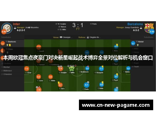 本周欧冠焦点夜豪门对决新星崛起战术博弈全景对位解析与机会窗口
